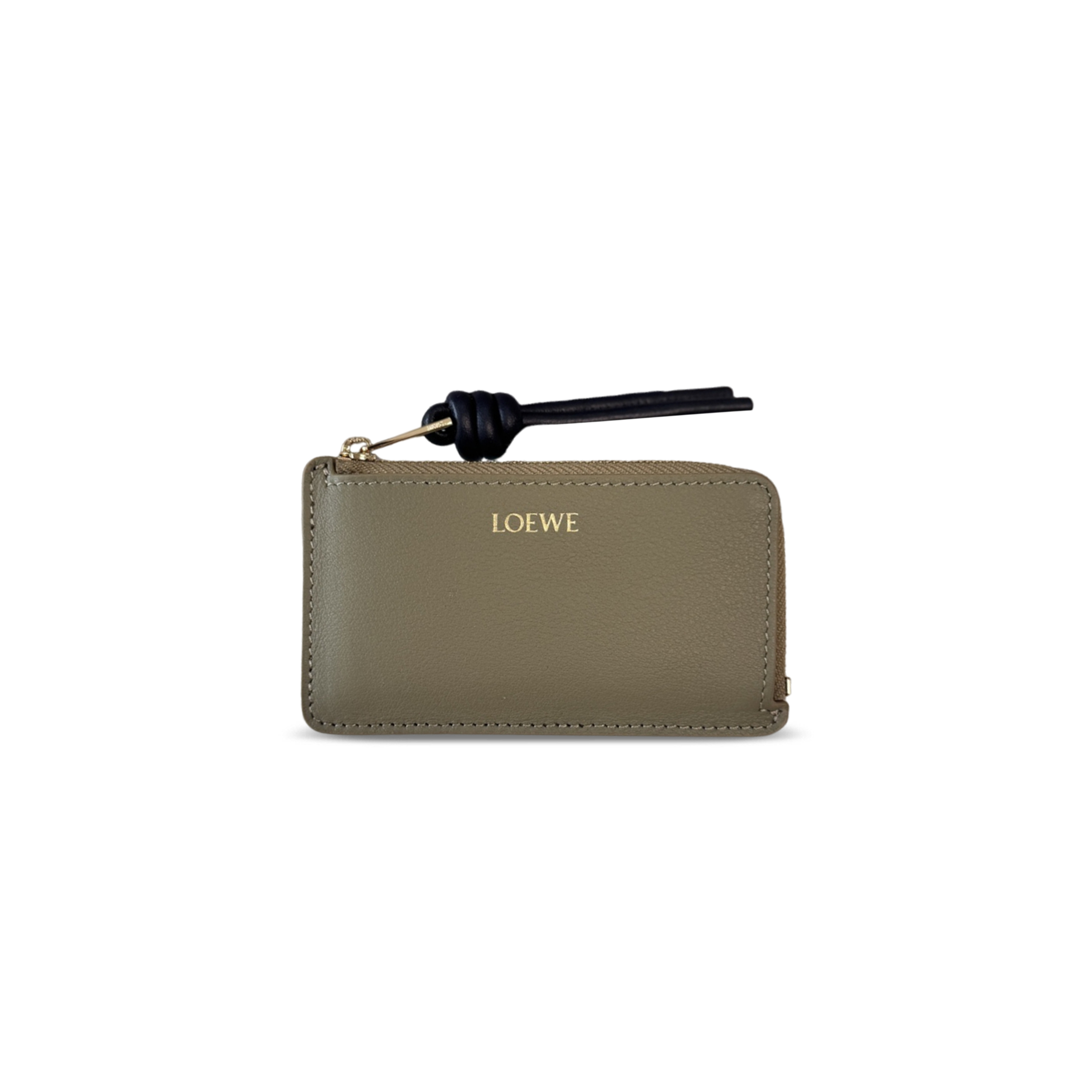 LOEWE KNOT COIN CARDHOLDER IN SHINY NAPPA CALFSKIN CEM1Z40X02 (13*7.5*1cm)